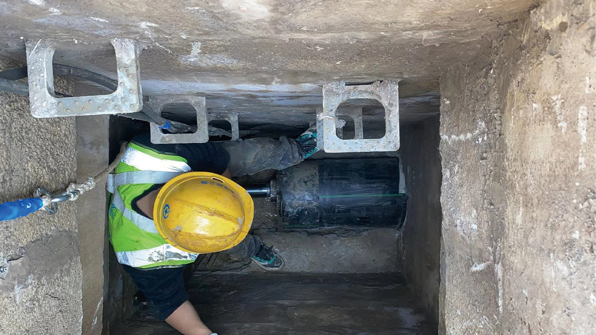 盐田HDPE短管内衬法